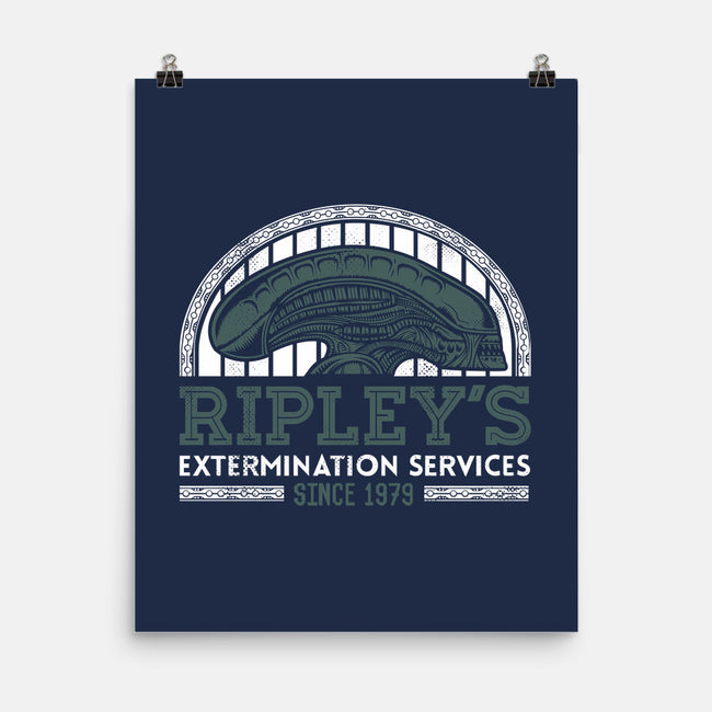 Ripley's Extermination Services-none matte poster-Nemons