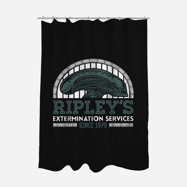 Ripley's Extermination Services-none polyester shower curtain-Nemons