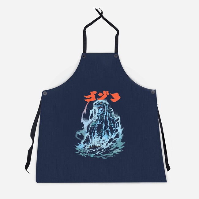 Rising Tide-unisex kitchen apron-Matias Bergara