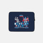 Robo Fighter-none zippered laptop sleeve-LavaLampTee