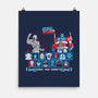 Robo Fighter-none matte poster-LavaLampTee