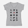 Rock Bands-womens v-neck tee-Gamma-Ray