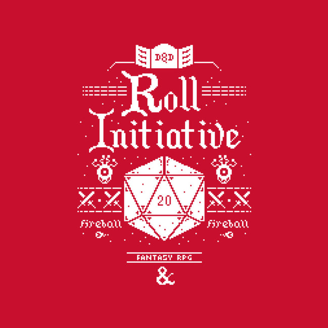 Roll Initiative-none basic tote-TeeKetch