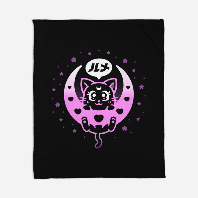 Royal Luna-none fleece blanket-Minilla