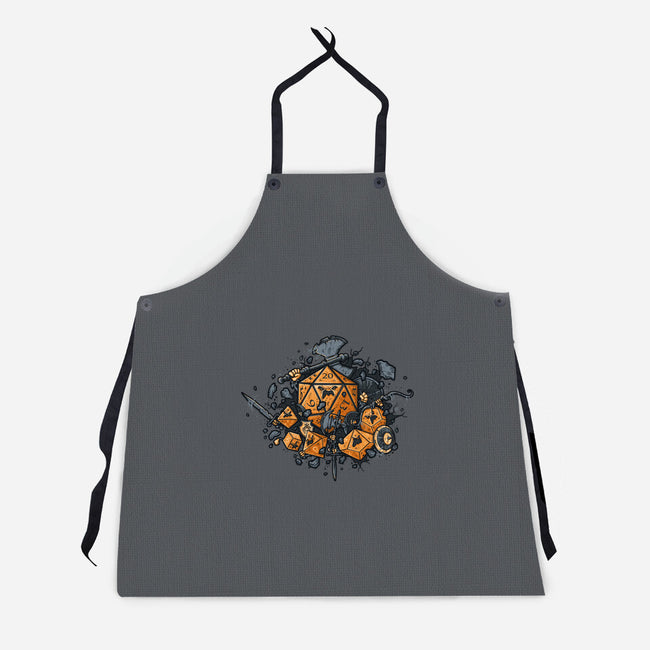 RPG United-unisex kitchen apron-Letter_Q