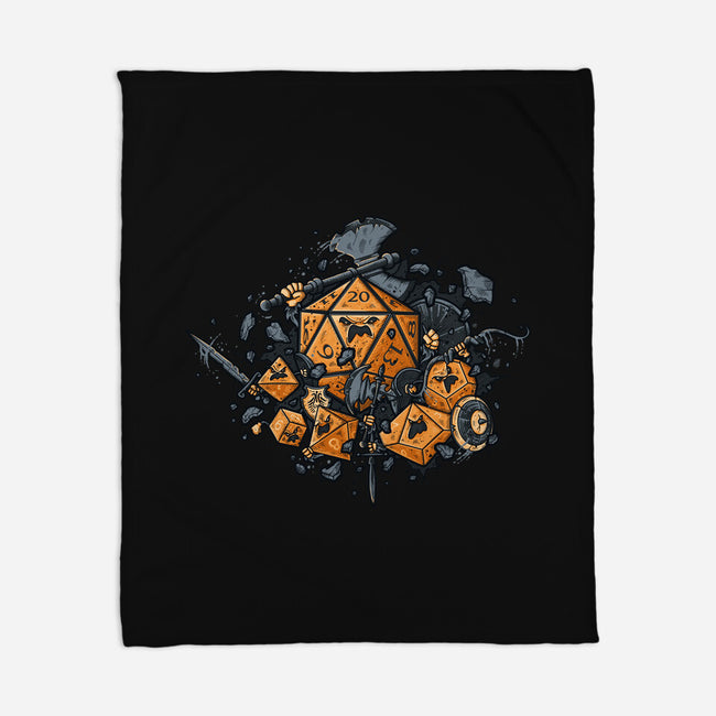 RPG United-none fleece blanket-Letter_Q