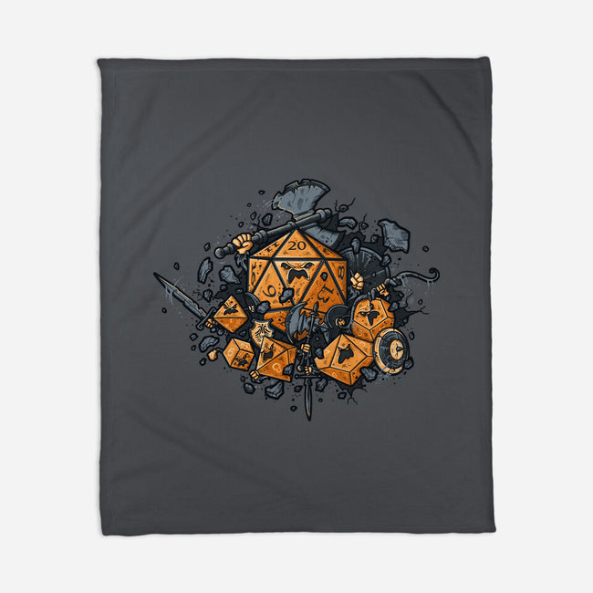 RPG United-none fleece blanket-Letter_Q