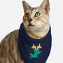 Rude Dolph-cat bandana pet collar-DinoMike
