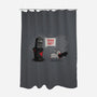 Running Away?-none polyester shower curtain-Naolito