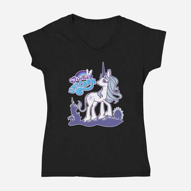 Quests Are Magic-womens v-neck tee-Chriswithata