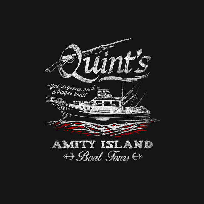 Quint's Boat Tours-womens racerback tank-Punksthetic