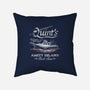 Quint's Boat Tours-none removable cover w insert throw pillow-Punksthetic