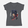 Bad Wolf Skinned-womens v-neck tee-zerobriant