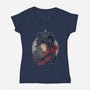 Bad Wolf Skinned-womens v-neck tee-zerobriant