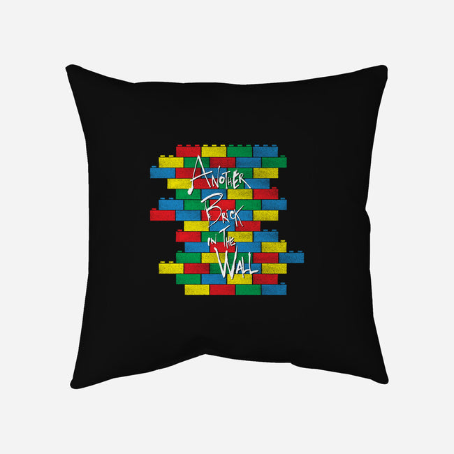Brick in the Wall-none removable cover w insert throw pillow-moysche