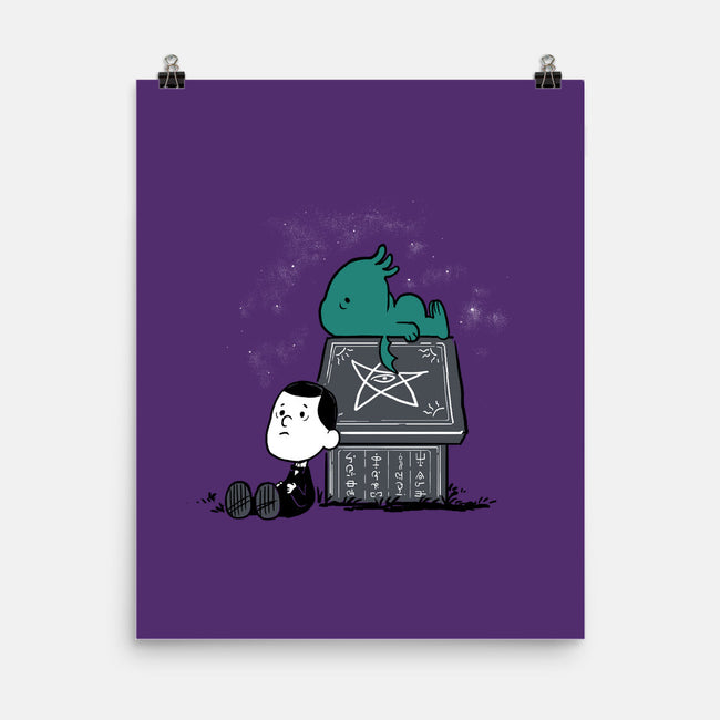 Call of Snoophulhu-none matte poster-queenmob
