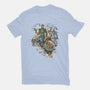 Calvin, Spiffy Spaceman-mens basic tee-Captain Ribman