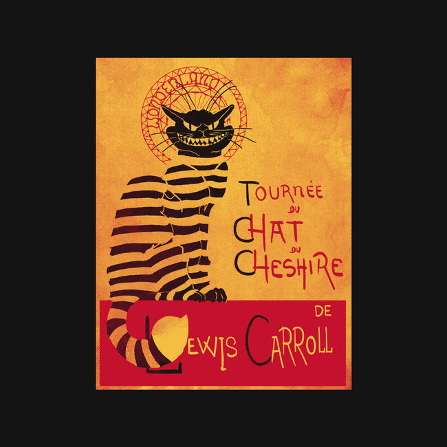 Chat du Cheshire-none stretched canvas-Harantula
