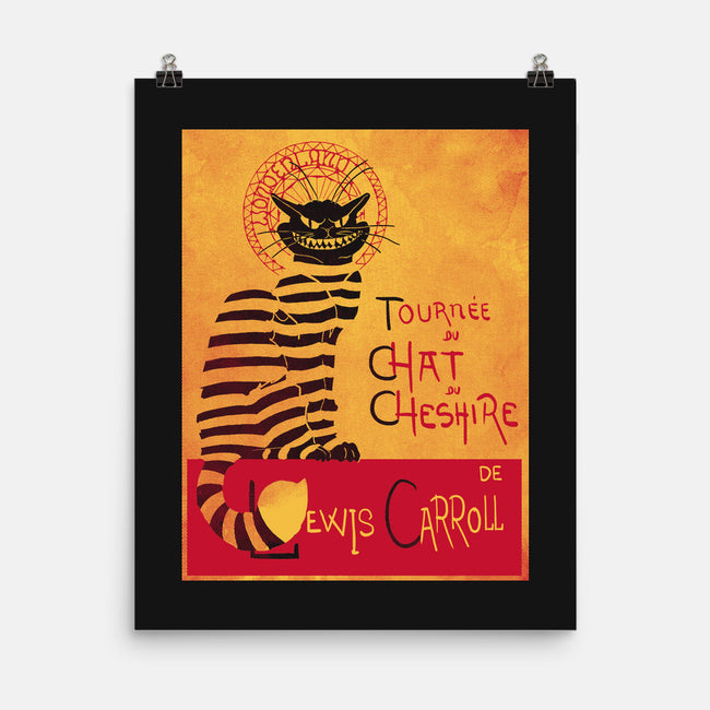 Chat du Cheshire-none matte poster-Harantula