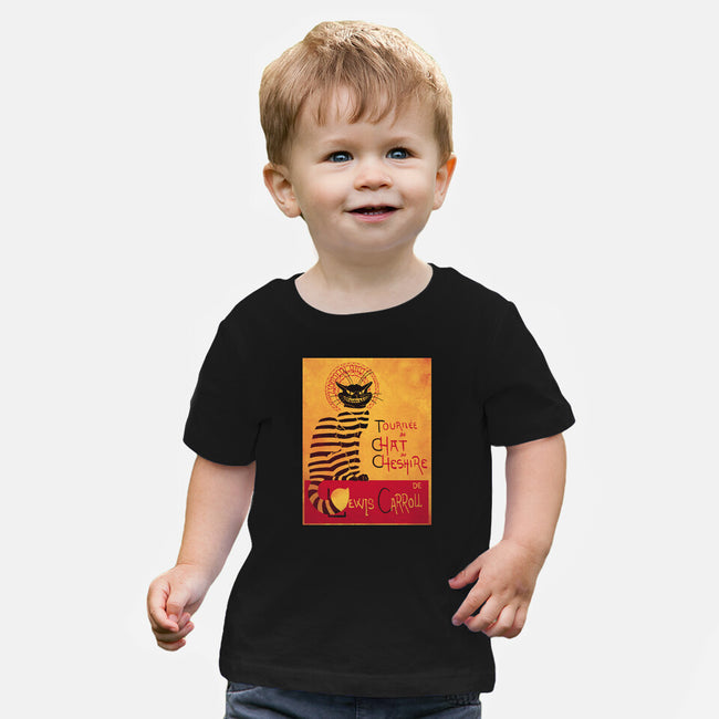 Chat du Cheshire-baby basic tee-Harantula