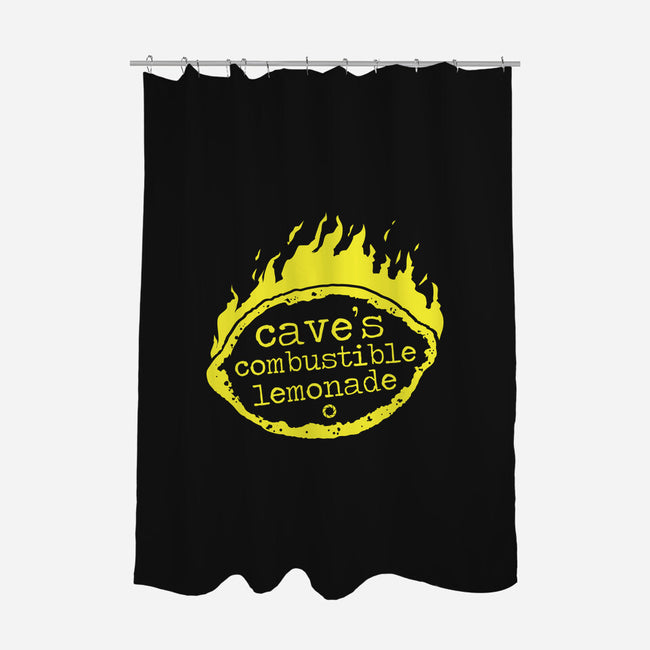 Combustible Lemonade-none polyester shower curtain-andyhunt