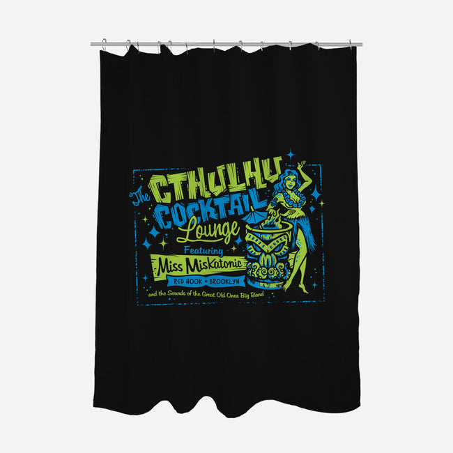 Cthulhu Cocktails-none polyester shower curtain-heartjack