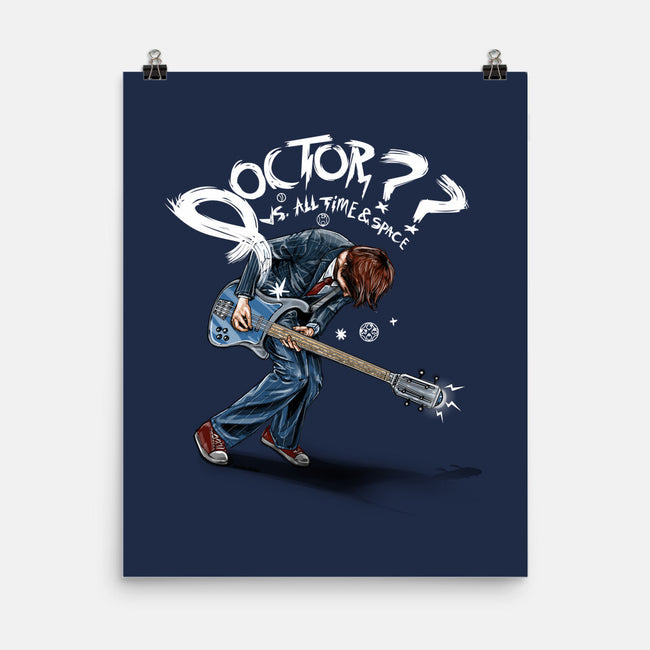 Doctor??-none matte poster-onebluebird