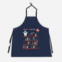 Donkey Puft-unisex kitchen apron-mikehandyart