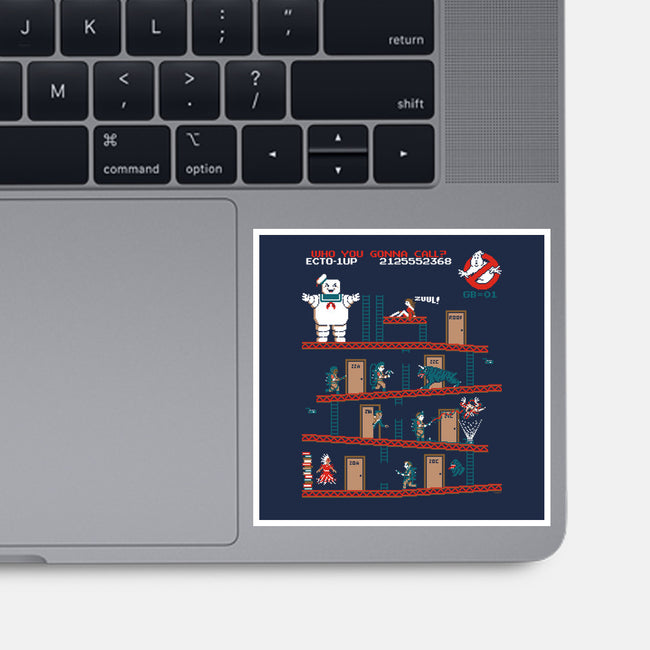 Donkey Puft-none glossy sticker-mikehandyart