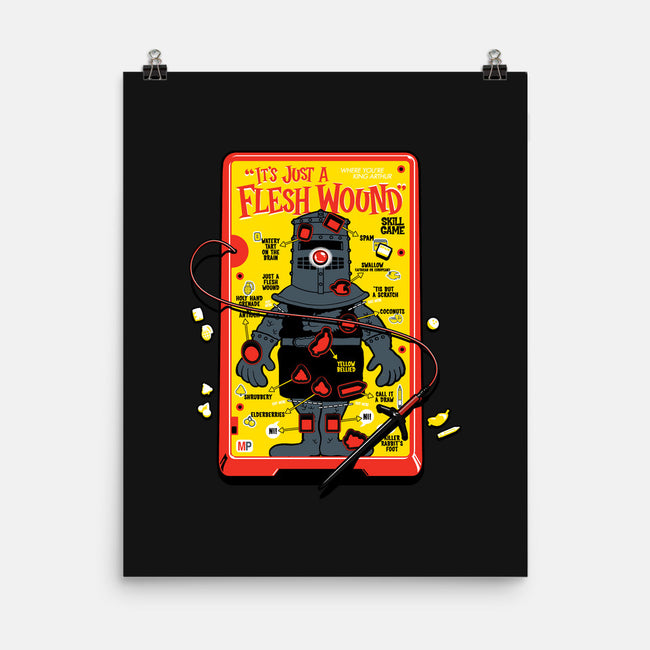 Flesh Wound-none matte poster-Captain Ribman