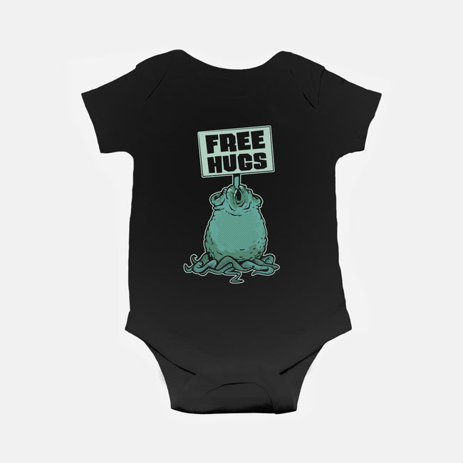Free Hugs-baby basic onesie-ZombieDollars