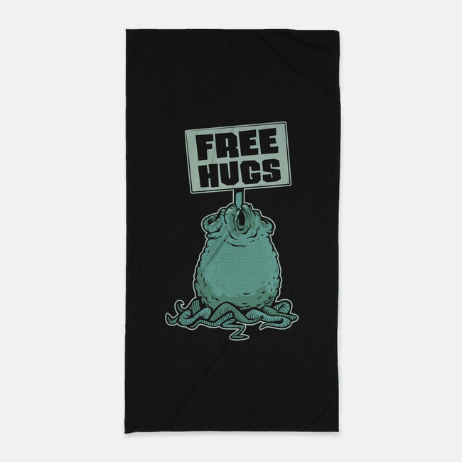 Free Hugs-none beach towel-ZombieDollars