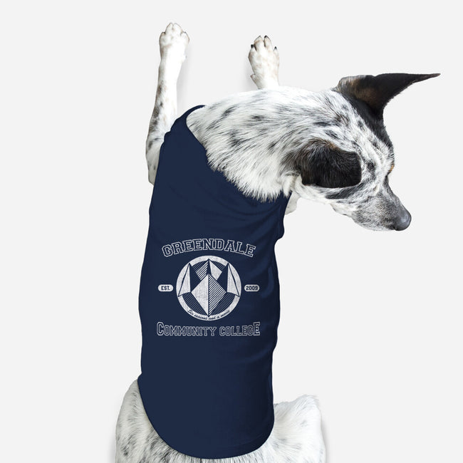 Greendale Community College-dog basic pet tank-SergioDoe