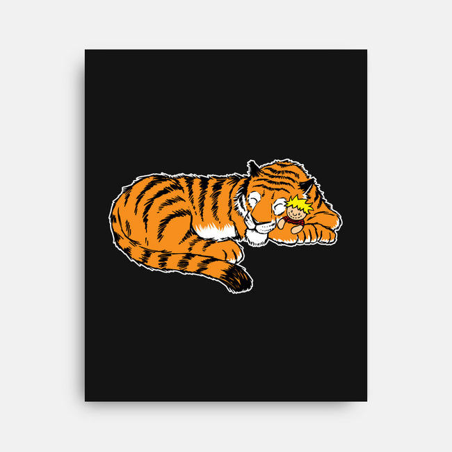 H and C-none stretched canvas-C. Ben Snell