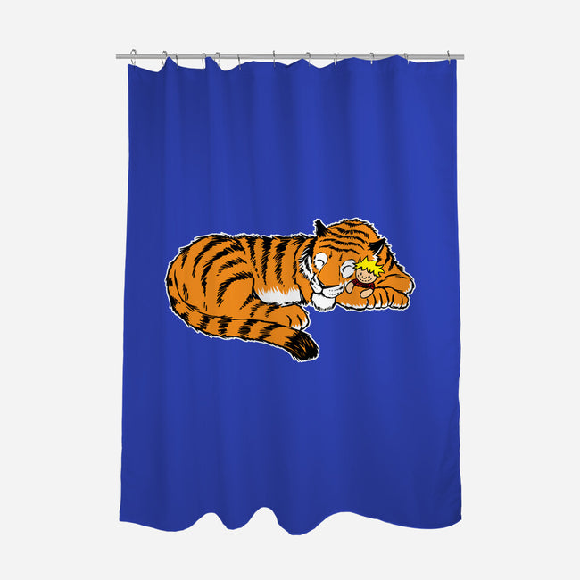 H and C-none polyester shower curtain-C. Ben Snell