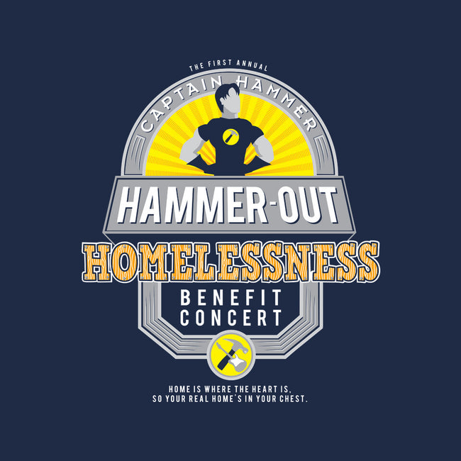Hammer-Out Homelessness-womens racerback tank-TheBensanity