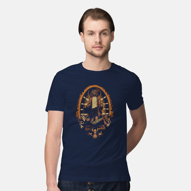 He Abides-mens premium tee-MeganLara