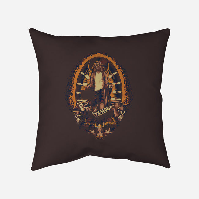 He Abides-none non-removable cover w insert throw pillow-MeganLara