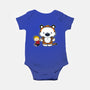 Hello Tiger-baby basic onesie-mikehandyart
