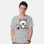 Hello Tiger-mens basic tee-mikehandyart