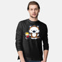 Hello Tiger-mens long sleeved tee-mikehandyart