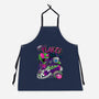 Invader Flakes-unisex kitchen apron-AtomicRocket