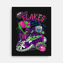 Invader Flakes-none stretched canvas-AtomicRocket