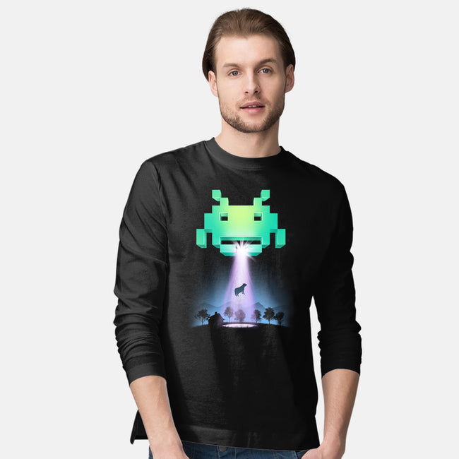 Invaders from Space-mens long sleeved tee-vp021