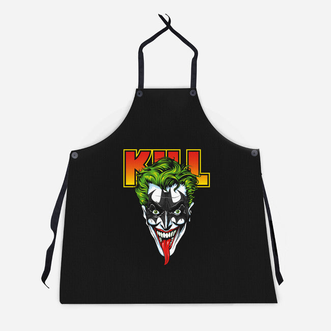KISS THE BAT-unisex kitchen apron-CappO