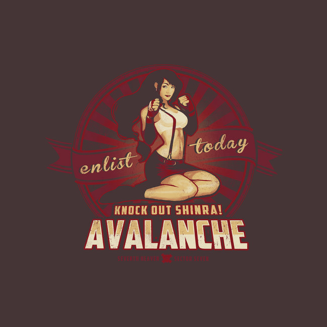 Knock Out Shinra!-womens fitted tee-MeganLara