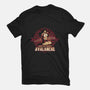 Knock Out Shinra!-womens fitted tee-MeganLara