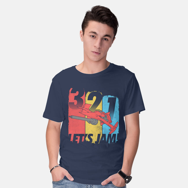 Let's Jam!-mens basic tee-TeeKetch