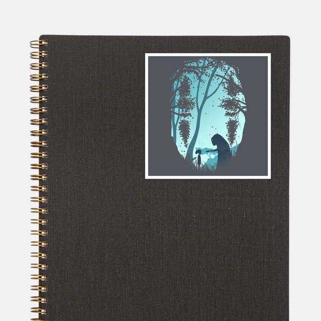 Lonely Spirit-none glossy sticker-filiskun