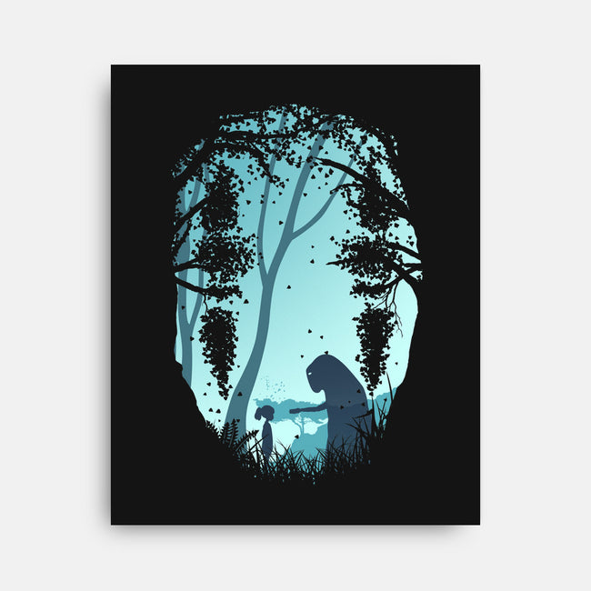 Lonely Spirit-none stretched canvas-filiskun